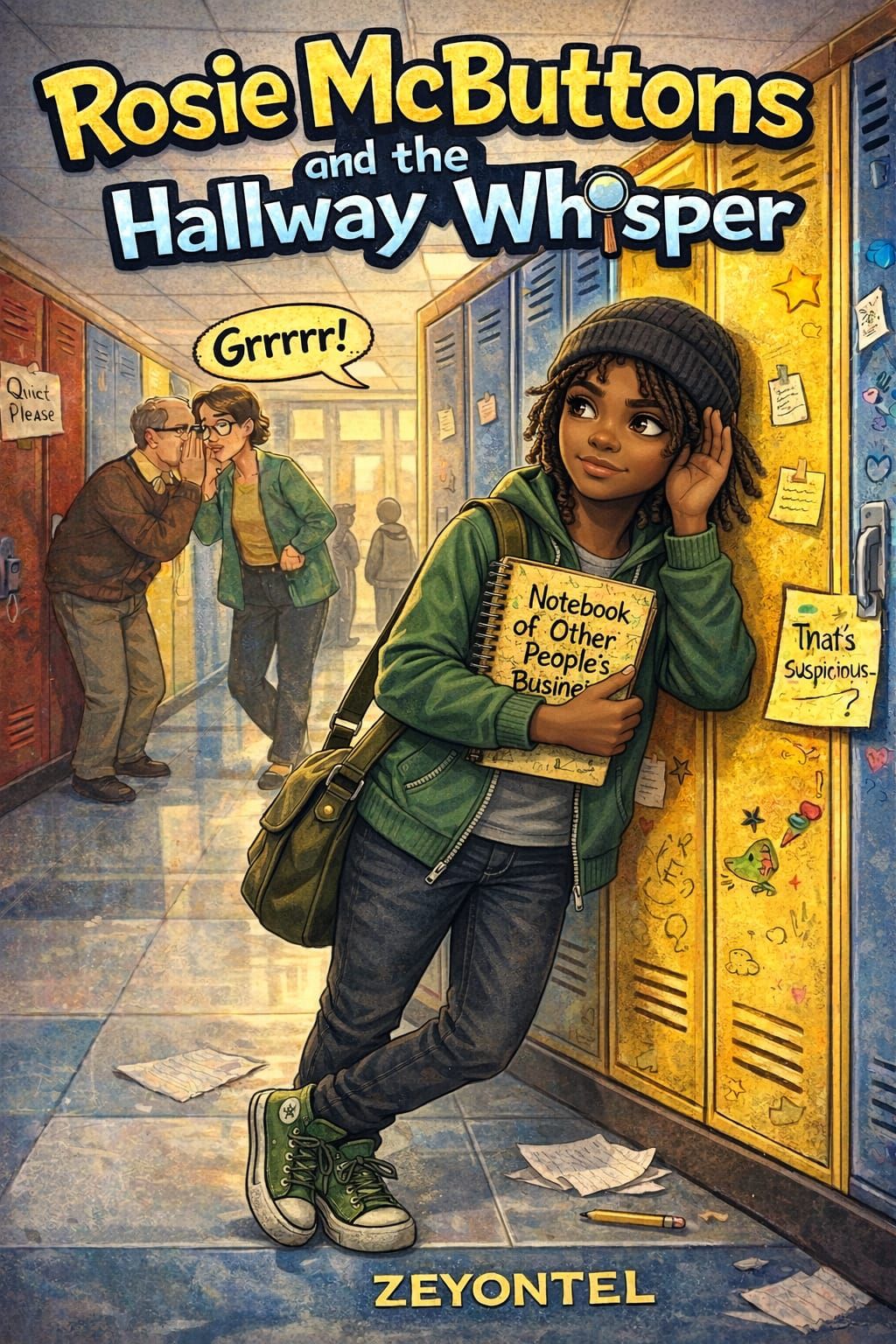 Rosie McButtons and the Hallway Whisper cover