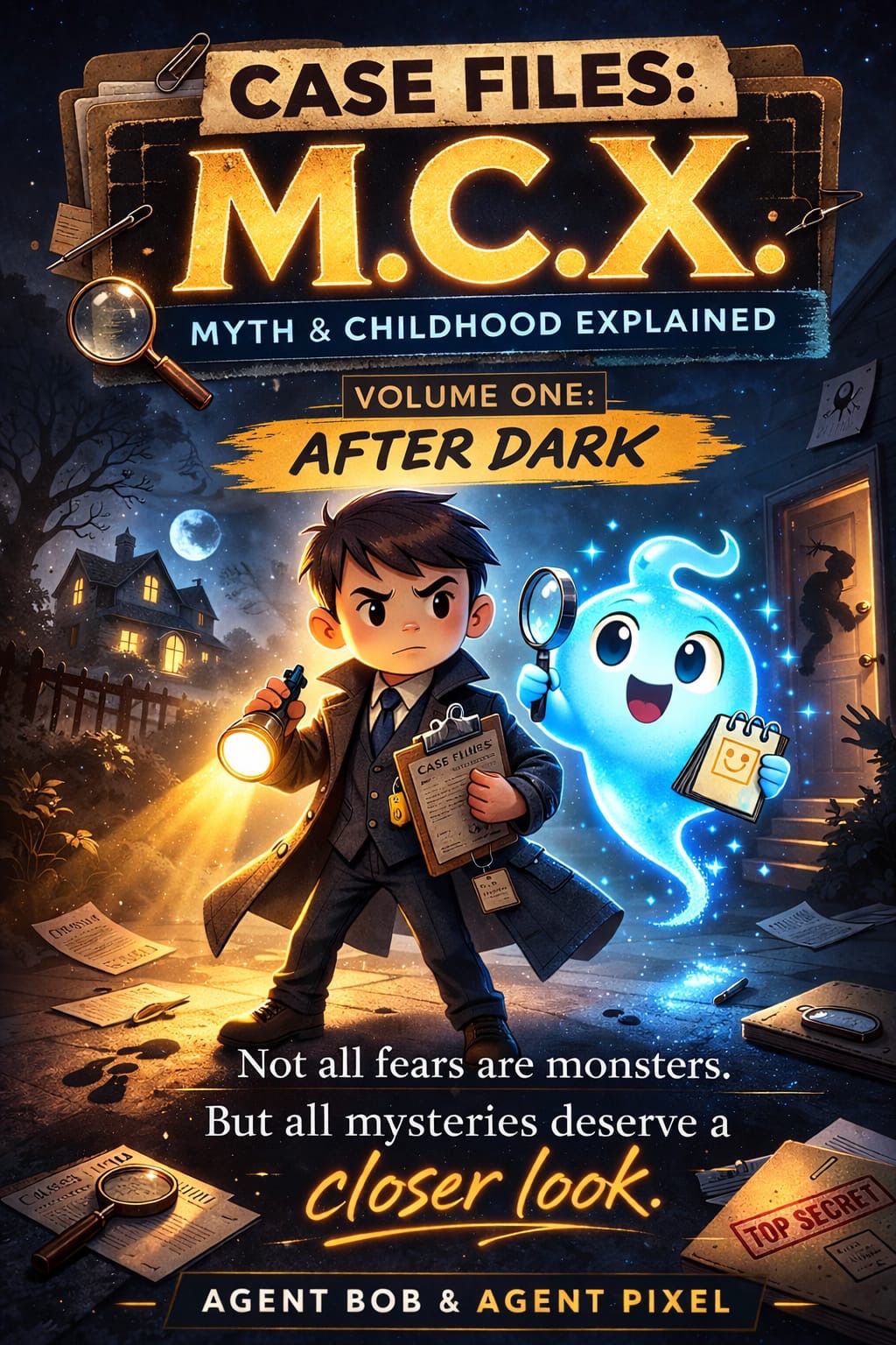Case Files: M.C.X. — After Dark cover